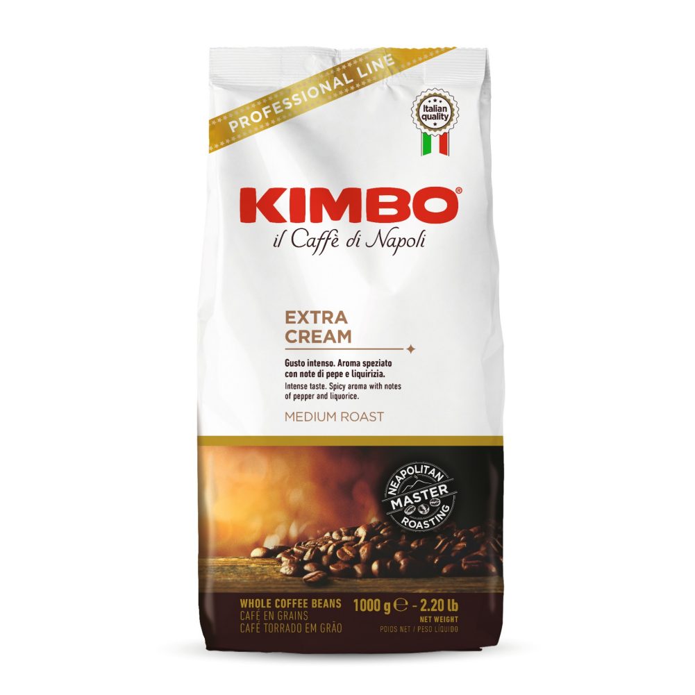 Kimbo Extra Cream ganze Bohne 1 KG online kaufen | INTERSPAR