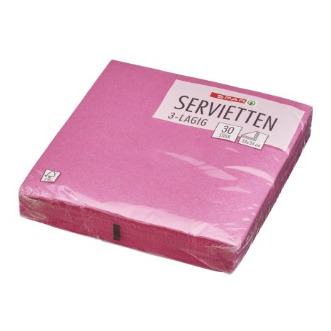 SPAR Serv.33x33cm pink          GVE 12