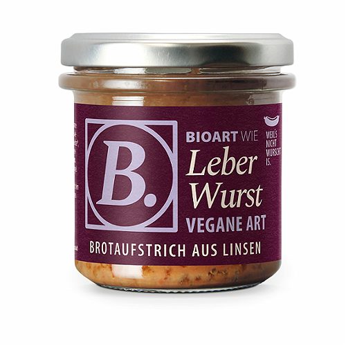 Produktbild von BioArt, veganer Bio-Brotaufstrich LeberWurst