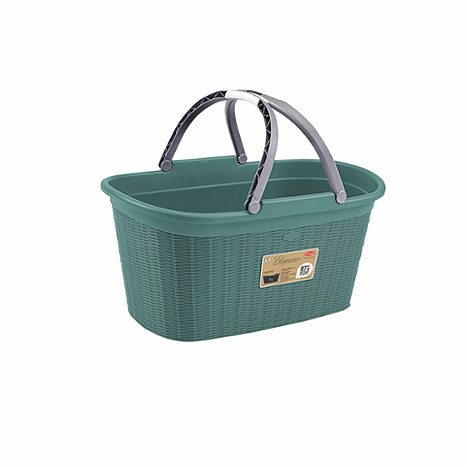 Stefanplast Wäschehalterung – Praktischer Wäschesammler, Blau, Maße 37x37x56 Cm