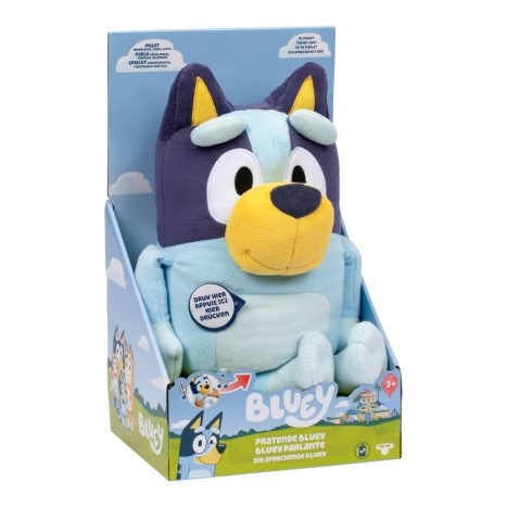 Bluey sprechender Plüsch