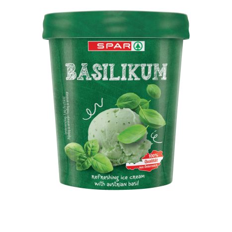 SPAR Streetfood Style Basilikum Ice Cream