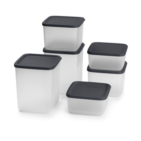 Tupperware Cubix Set of 6 2x 650 ml, 2x 1L, 2x 1.8L