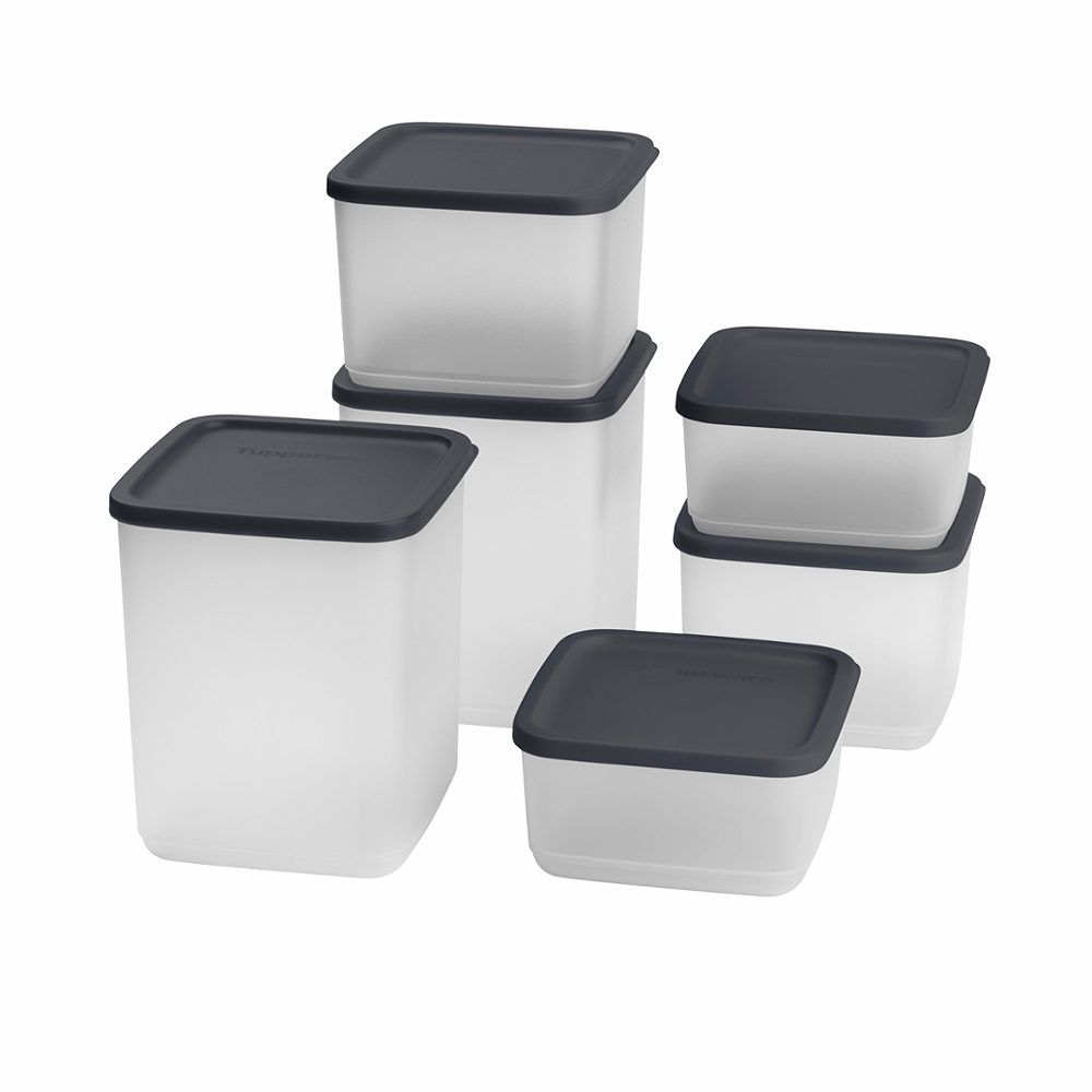Tupperware Cube Tupperware Cubix Set of 6 2x 650 ml, 2x 1L, 2x 1.8L online kaufen ...