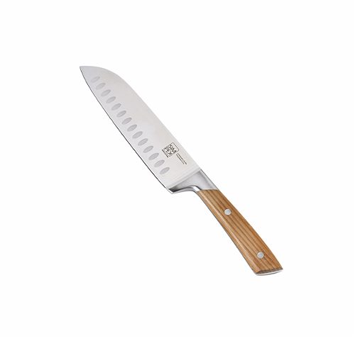 Produktbild von SIMPEX PROFESSIONAL, Santokumesser mit Holzgriff 18 cm