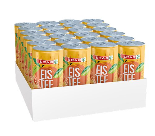Produktbild von SPAR, Eistee Pfirsich