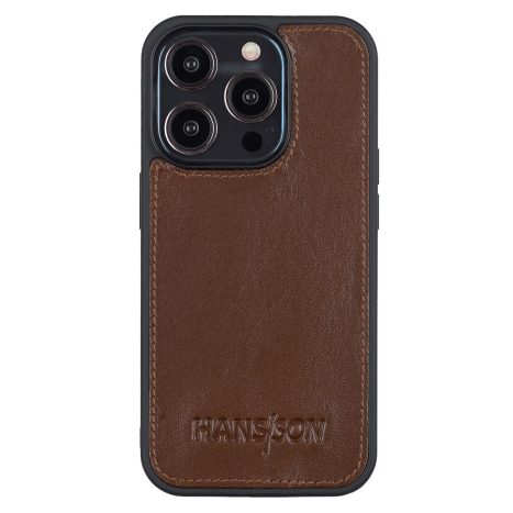 HJP Cover iPhone 15 Pro Cognac