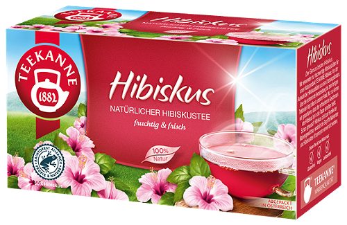 Produktbild von Teekanne, Hibiskustee 20 Teebeutel