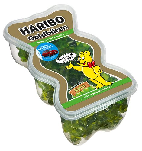 Produktbild von Haribo, Goldbären-Dose Erdbeere