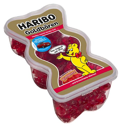 Produktbild von Haribo, Goldbären-Dose Erdbeere