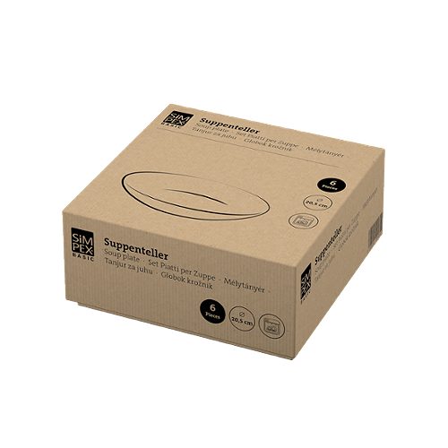 Produktbild von SIMPEX BASIC, Teller 20,5cm tief