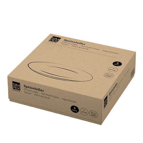 Produktbild von SIMPEX BASIC, SIMPEX Basic Teller flach SI 27cm