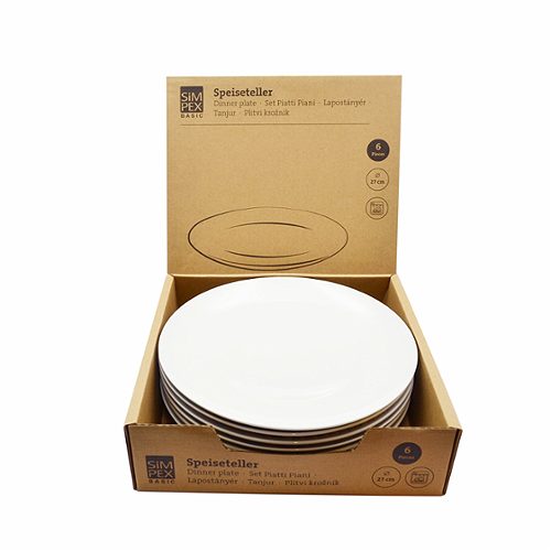 Produktbild von SIMPEX BASIC, SIMPEX Basic Teller flach SI 27cm
