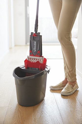 Produktbild von Vileda, Ultramax Starter-Set Bodenwischer + Eimer