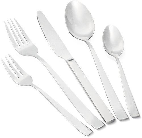 Produktbild von SIMPEX BASIC, Besteckset 30tlg. eckig Matterhorn