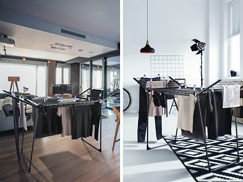 Produktbild von Leifheit, Standtrockner Pegasus 180 Solid Black