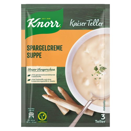 Produktbild von Knorr Kaiser Teller, Spargelcreme Suppe