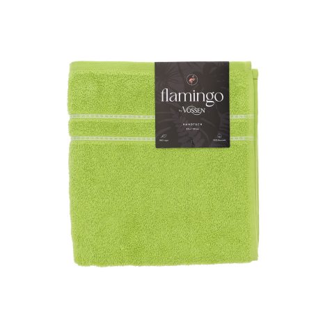 Flamingo by Vossen Handtuch meadow green 50x100cm
