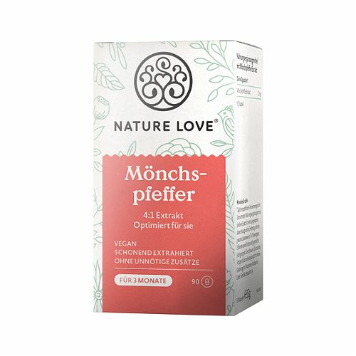 Produktbild von Nature Love, Mönchspfeffer 90 Kapseln