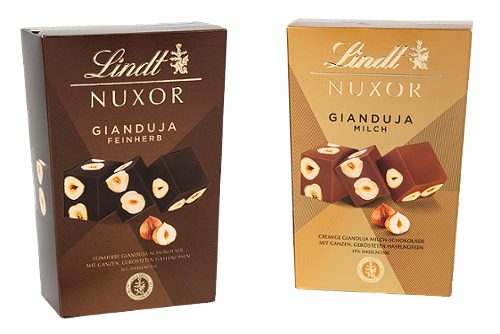 Produktbild von Lindt, Nuxor Pralinen Milch
