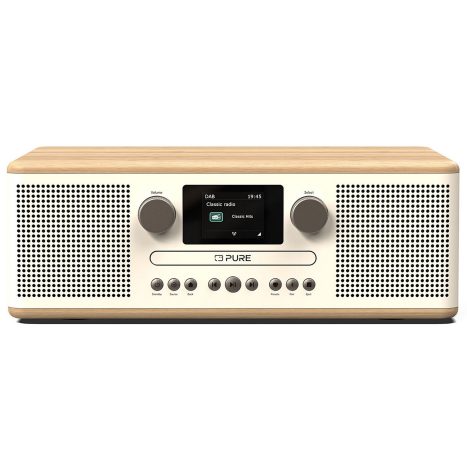 Pure Radio Classic C-D6 Weiss   GVE 1