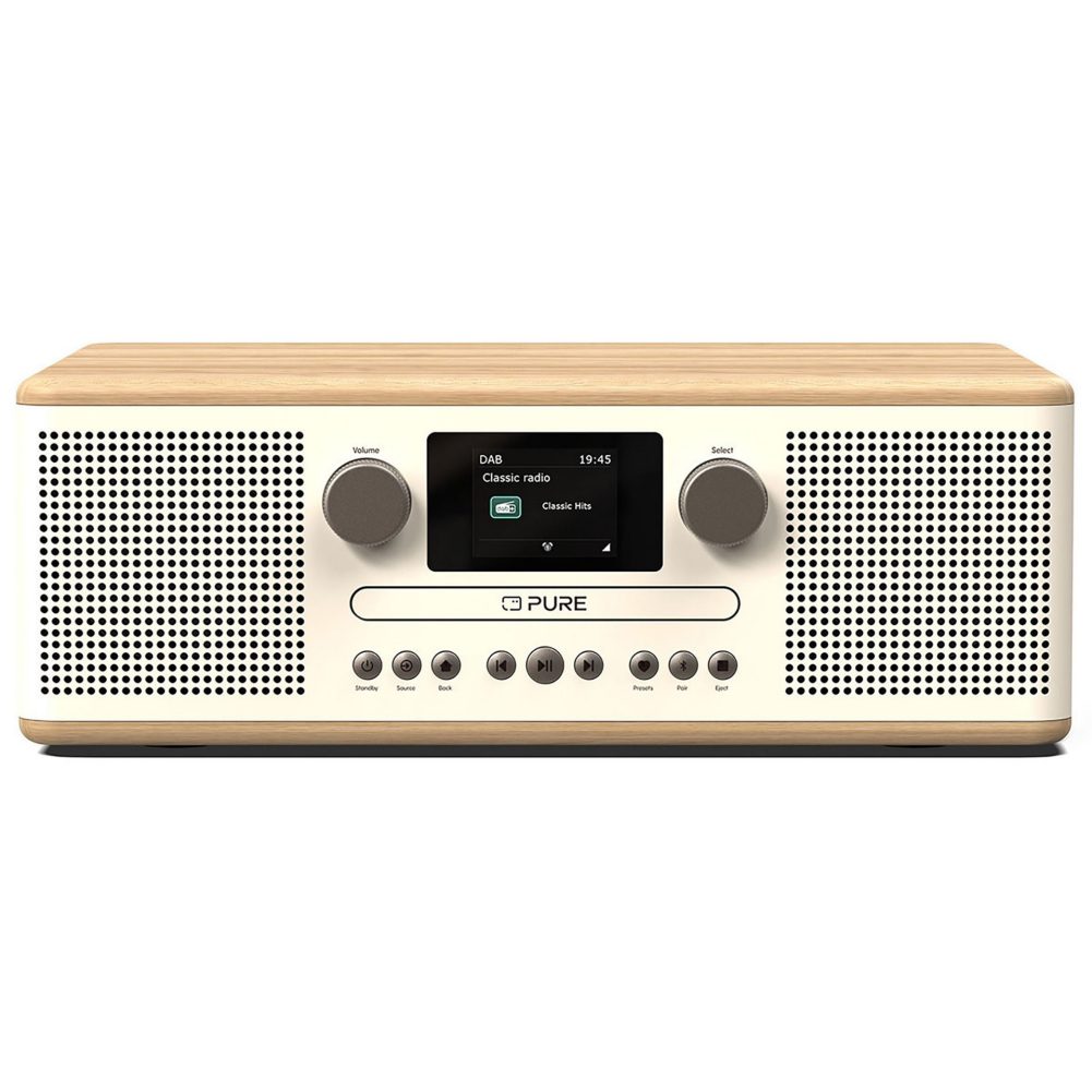 Pure Radio Classic C-D6 Weiss   GVE 1