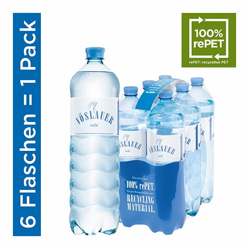 Produktbild von Vöslauer, Mineralwasser mild
