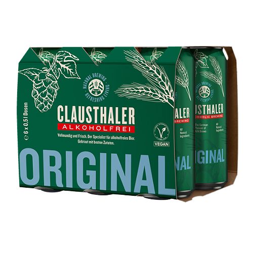 Produktbild von Clausthaler, Original alkoholfrei 6x0,5l