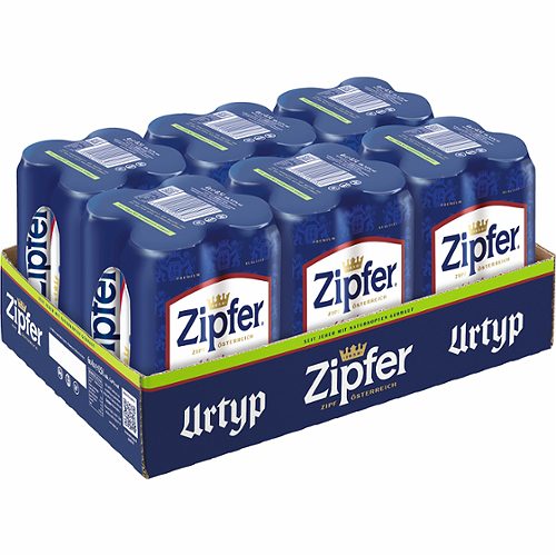Produktbild von Zipfer, Urtyp 4x0,5l