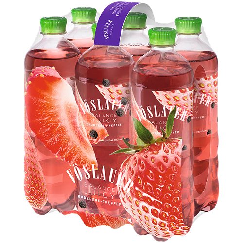 Produktbild von Vöslauer Balance, Erdbeere-Pfeffer