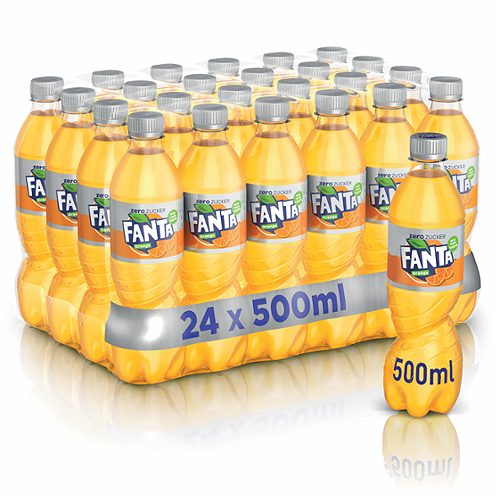 Produktbild von Fanta, Orange Zero