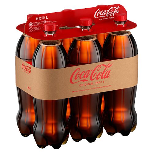 Produktbild von Coca Cola, Original 1,5l PET-Flasche