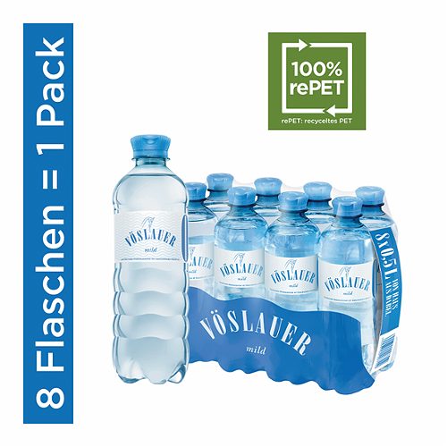 Produktbild von Vöslauer, Mineralwasser mild