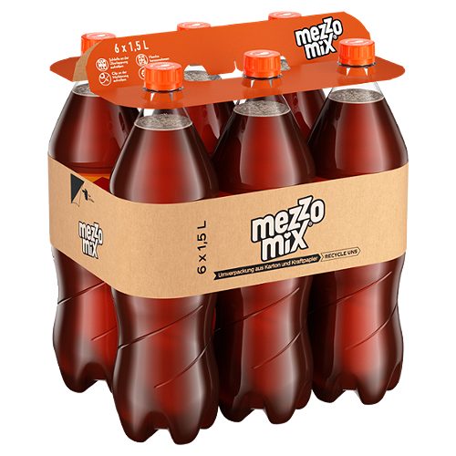 Produktbild von Mezzo Mix, Cola-Orangenlimonade