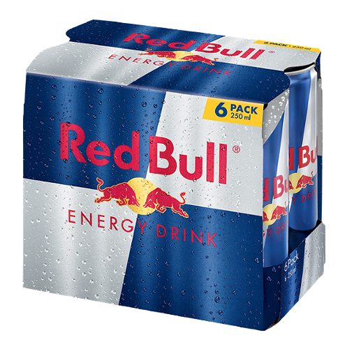 Produktbild von Red Bull, Energy Drink 6x0,25l