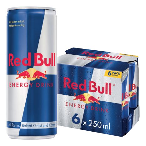 Red Bull 6x025l Energy Drink    G01 4