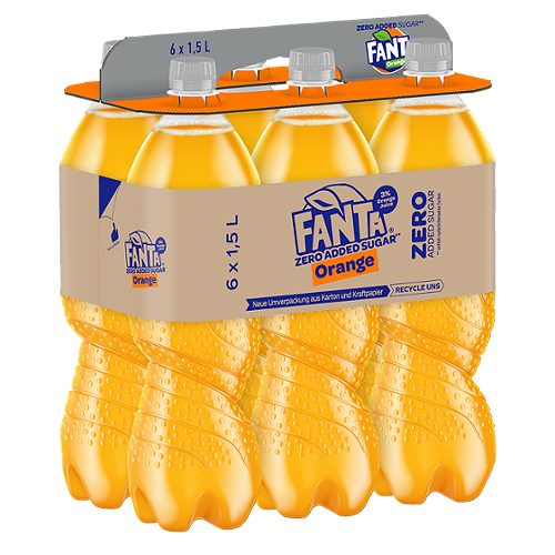 Produktbild von Fanta, Orange Zero