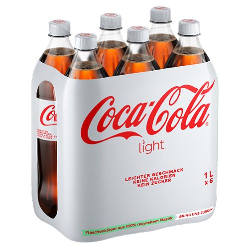 Produktbild von Coca Cola, Light