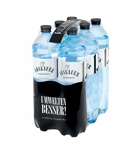 Produktbild von Vöslauer Mineralwasser, superprickelnd