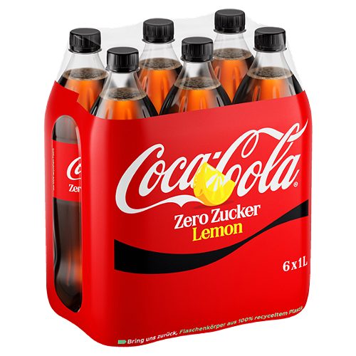 Produktbild von Coca Cola, Zero Zucker Lemon