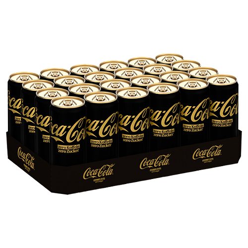 Produktbild von Coca Cola, Zero Zucker Zero Koffein 330ml