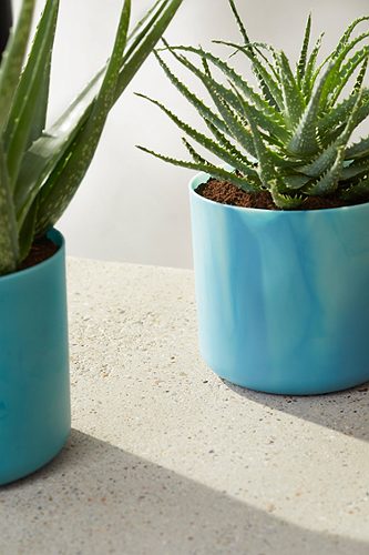 Produktbild von Elho, Blumentopf Ocean Collection Blau 14cm