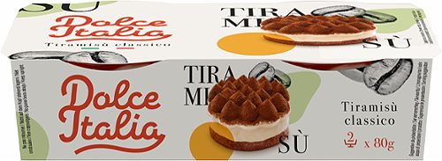 Produktbild von Dolce Italia, Tiramisu classico Tiramisu classico 2x80g