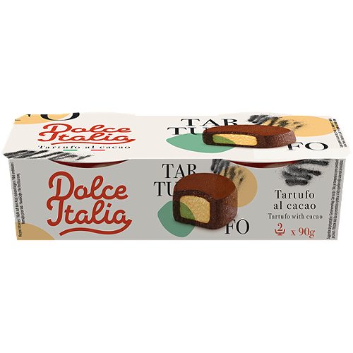 Produktbild von Dolce Italia, Tartufo al cacao Tartufo al cacao 2x90g