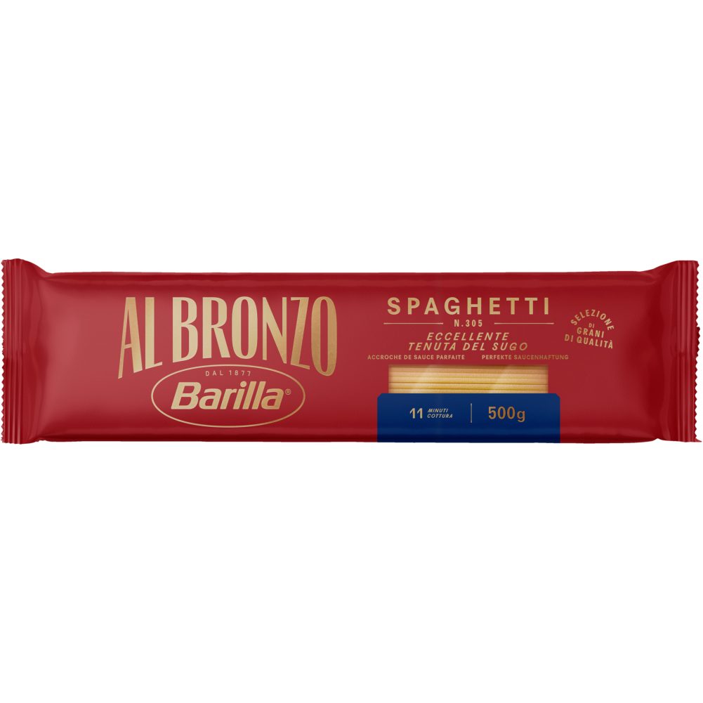Barilla Bronzo Spaghetti 500g   GVE 24
