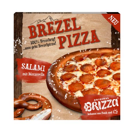 Brizza Brezelpizza Salami 353g  GVE 7