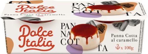 Produktbild von Dolce Italia, Panna Cotta al caramello 2x100g