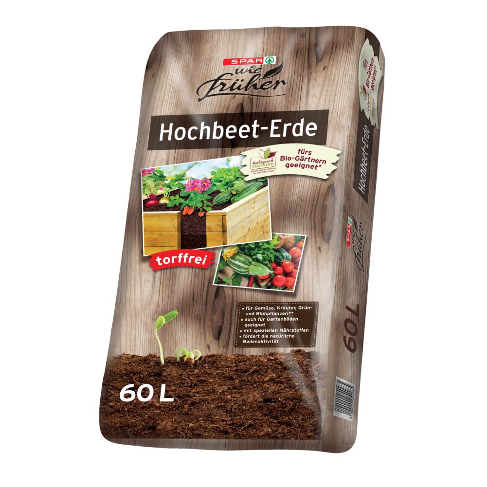 SPAR wie frher Hochbeet-Erde 60 Liter 60 L online kaufen | INTERSPAR