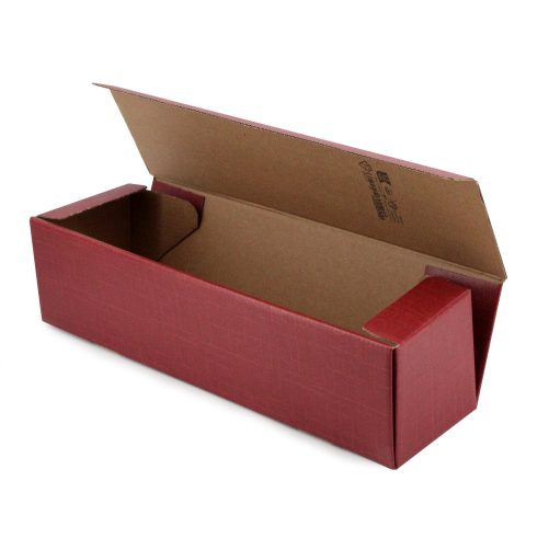 Produktbild von Geschenkkarton rot 1FL, Geschenkkarton für 1 Flasche
