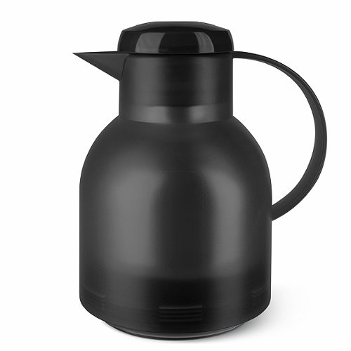 Produktbild von Emsa, Samba Isolierkanne Transluzent Schwarz 1,0L